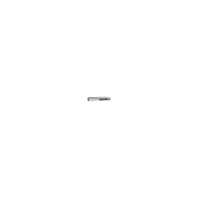 C9200L-24P-4X Cisco Catalyst Ethernet Switch - 24 Ports - Manageable - 3 Layer Supported - Modular - Twisted Pair Optical Fiber - PoE Ports - Rack-mount