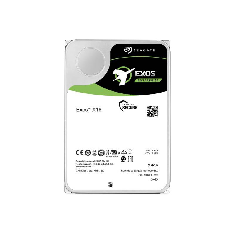 Seagate Enterprise ST18000NM000J internal hard drive 18 TB 7200 RPM 256 MB 3.5" Serial ATA III