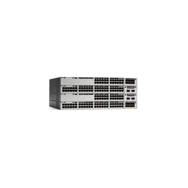 Cisco Catalyst C9300-24P-A network switch Managed L2/L3 Gigabit Ethernet (10/100/1000) Power over Ethernet (PoE) 1U Gray