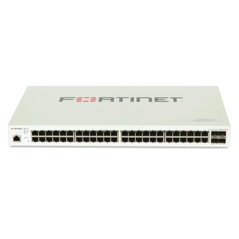 Fortinet FortiSwitch 248E-FPOE Managed L2 Gigabit Ethernet (10/100/1000) Power over Ethernet (PoE) 1U White