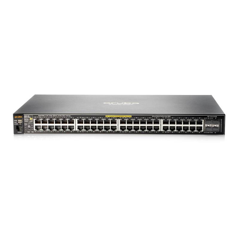 HPE Aruba 2530 48G PoE+ Managed L2 Gigabit Ethernet (10/100/1000) Power over Ethernet (PoE) 1U