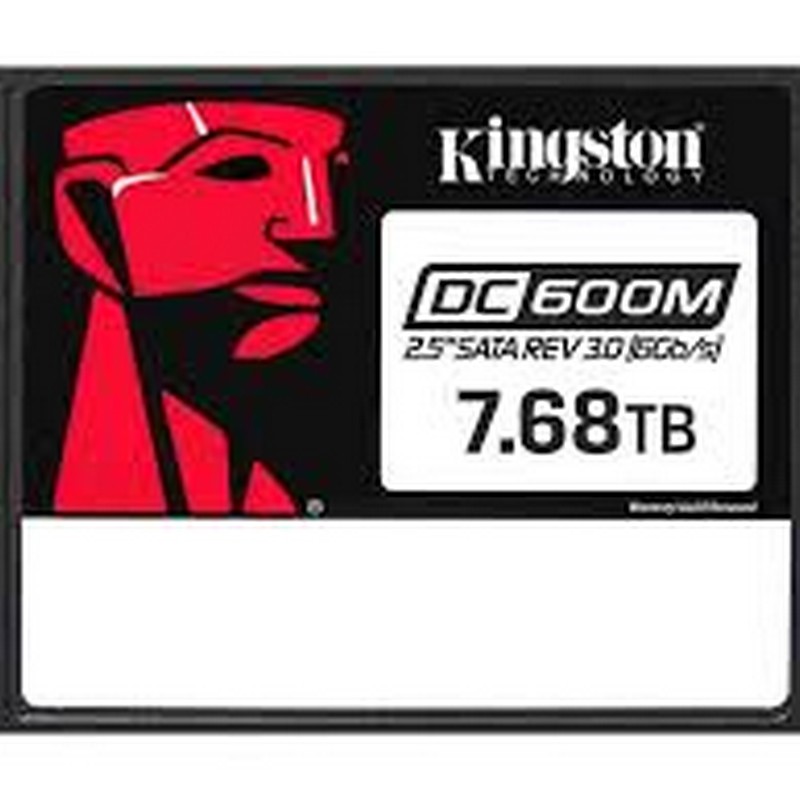 Kingston Technology DC600M 7.68 TB 2.5" Serial ATA III 3D TLC NAND