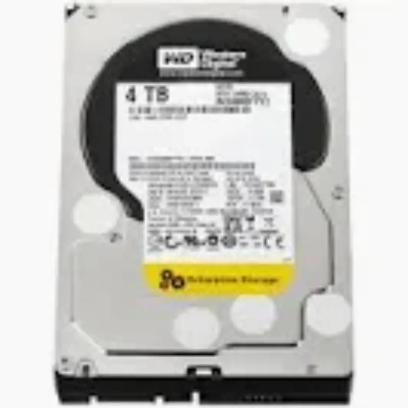 Western Digital WD RE 4TB internal hard drive 7200 RPM 64 MB 3.5" Serial ATA III